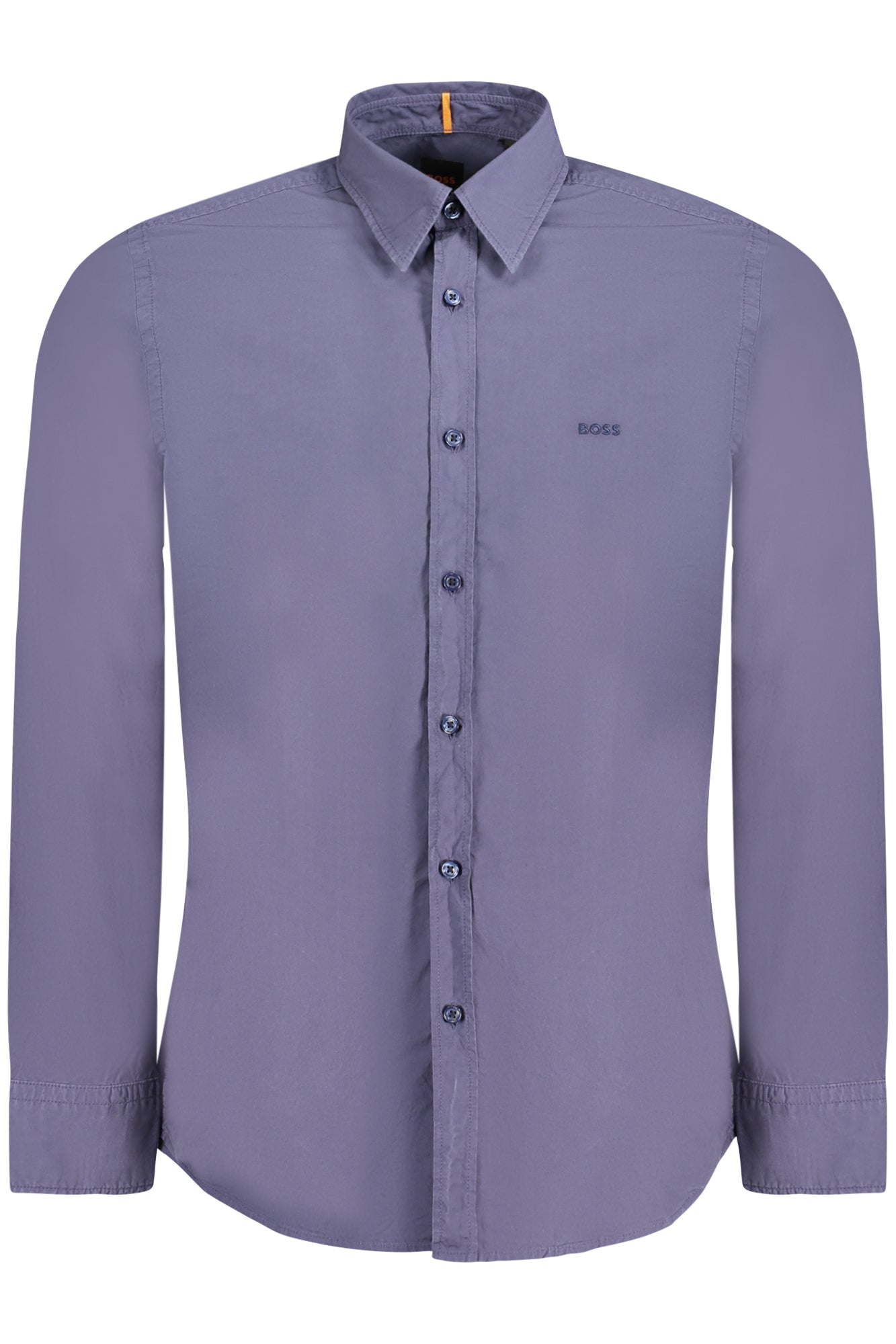 HUGO BOSS CAMICIA MANICHE LUNGHE UOMO BLU