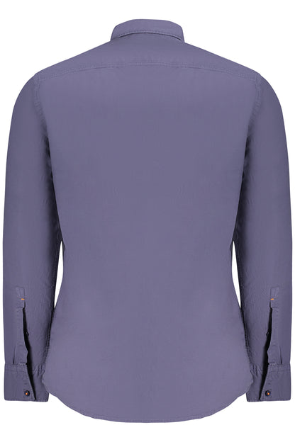 HUGO BOSS CAMICIA MANICHE LUNGHE UOMO BLU