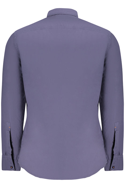 HUGO BOSS CAMICIA MANICHE LUNGHE UOMO BLU