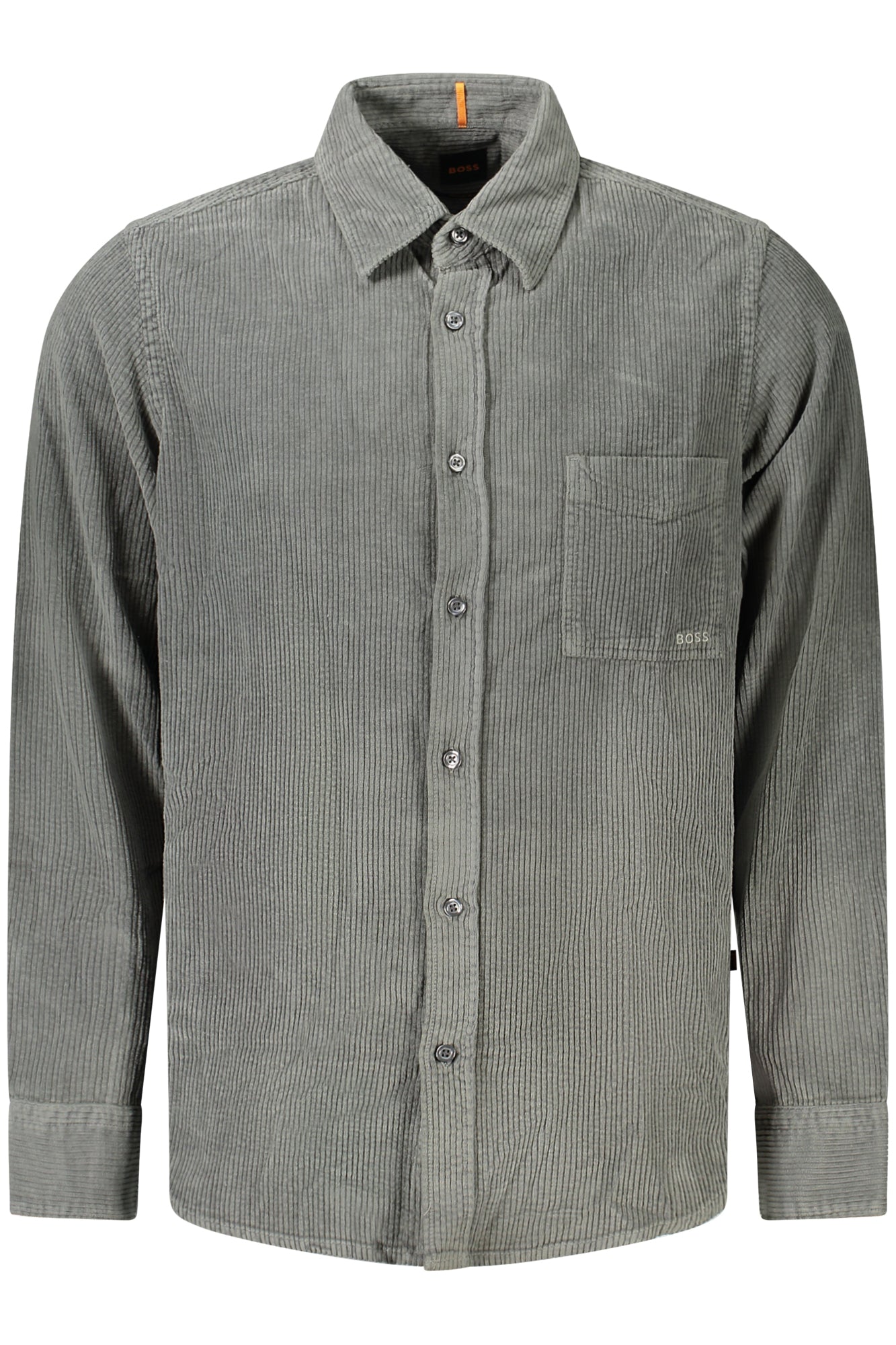 HUGO BOSS CAMICIA MANICHE LUNGHE UOMO VERDE