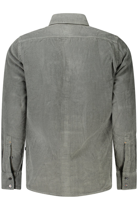HUGO BOSS CAMICIA MANICHE LUNGHE UOMO VERDE
