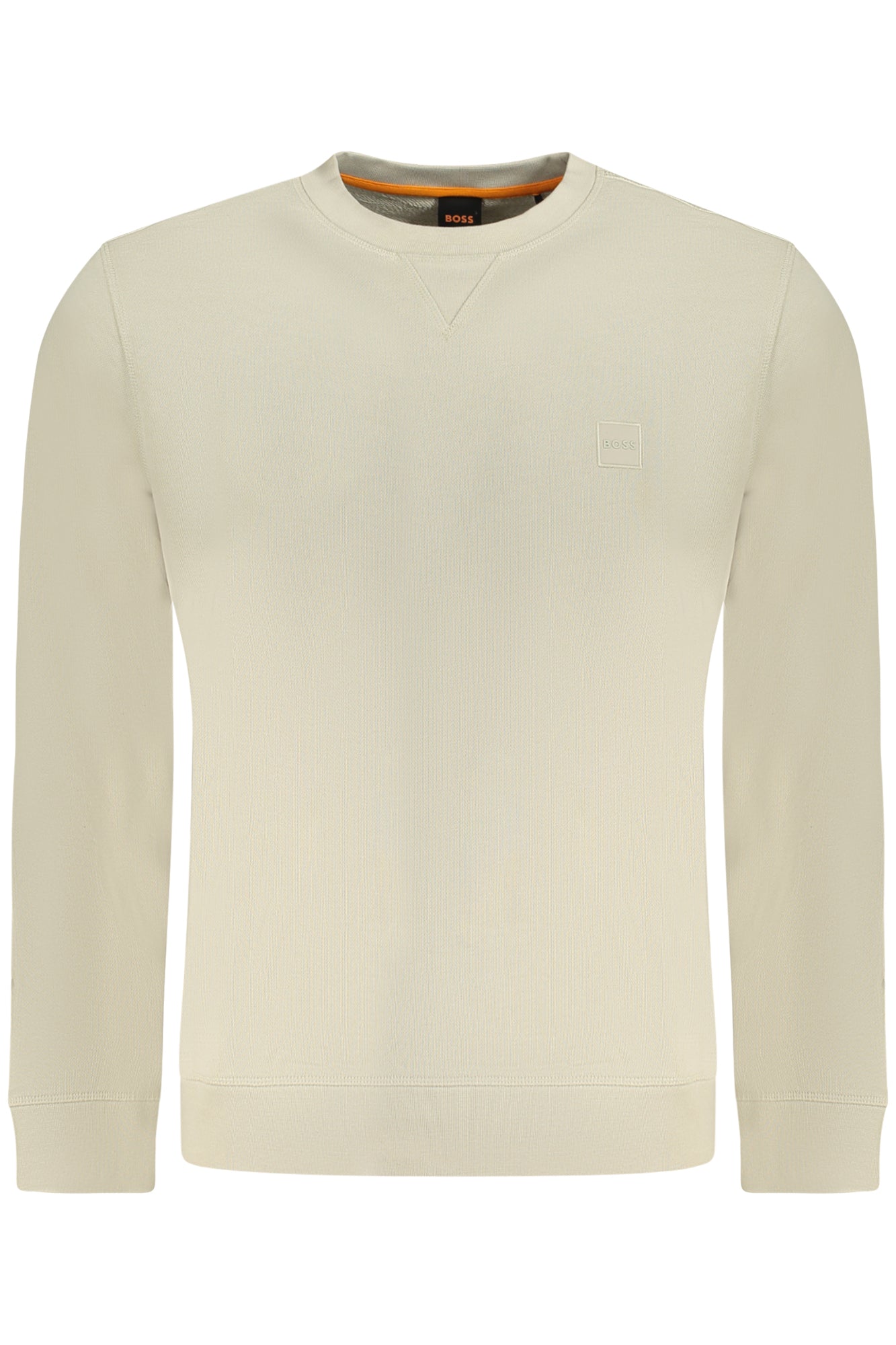 HUGO BOSS FELPA SENZA ZIP UOMO BEIGE