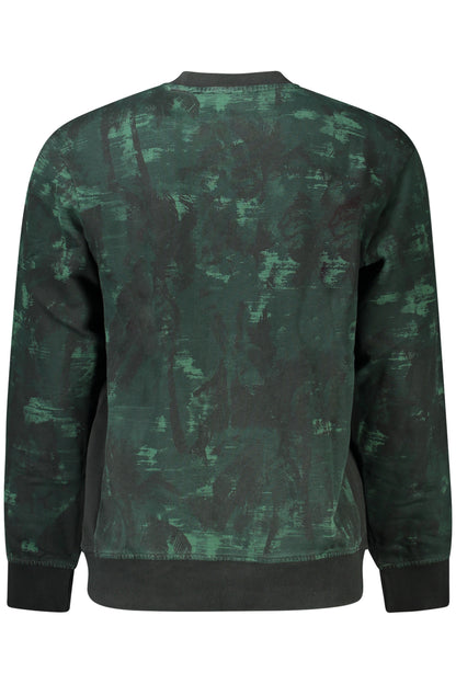 HUGO BOSS FELPA SENZA ZIP UOMO VERDE