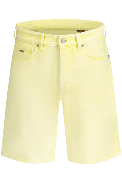 HUGO BOSS JEANS SHORT UOMO GIALLO