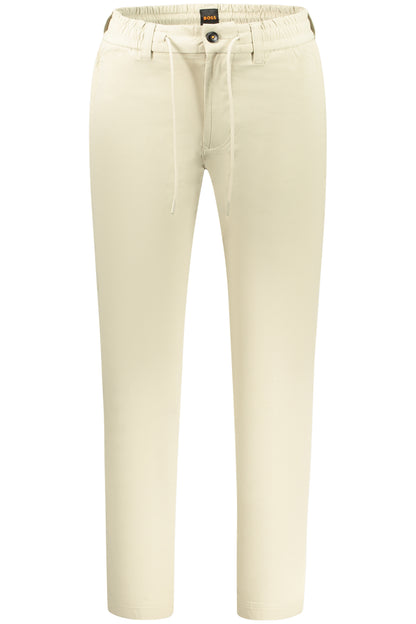 HUGO BOSS PANTALONE UOMO BEIGE