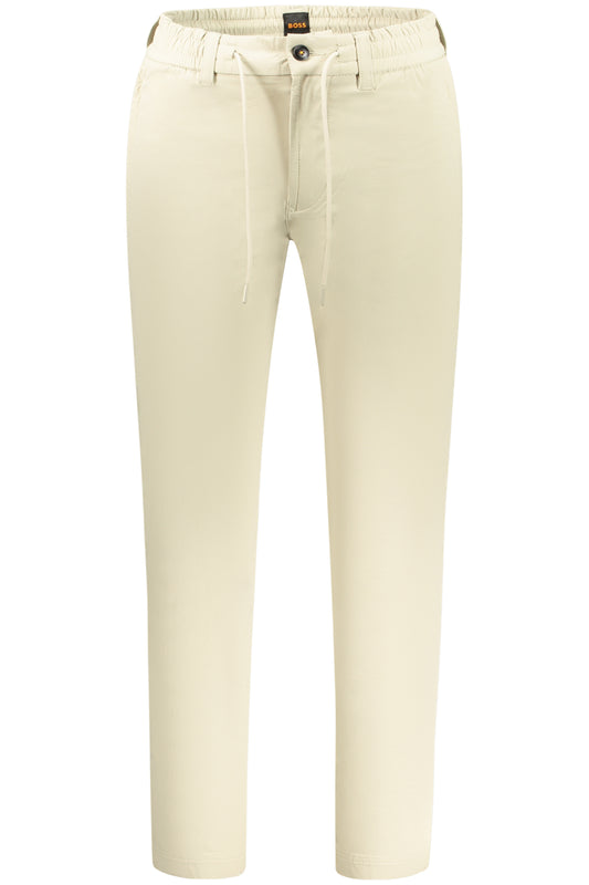 HUGO BOSS PANTALONE UOMO BEIGE
