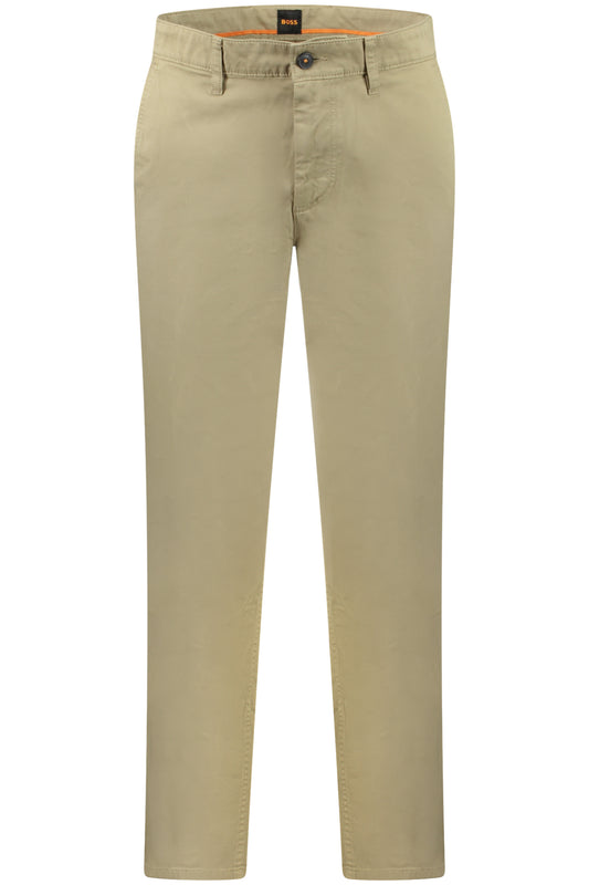 HUGO BOSS PANTALONE UOMO BEIGE