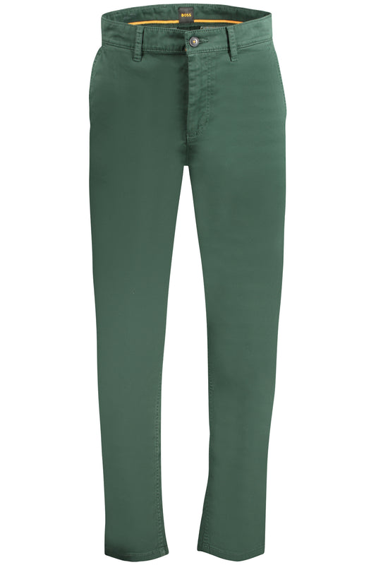 HUGO BOSS PANTALONE UOMO VERDE