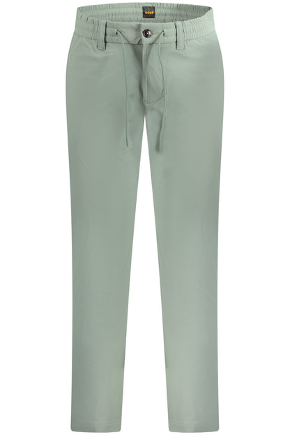 HUGO BOSS PANTALONE UOMO VERDE