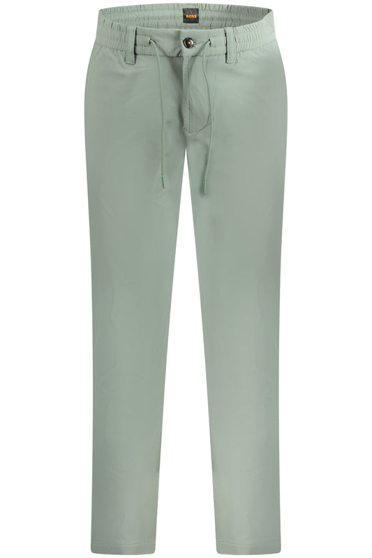 HUGO BOSS PANTALONE UOMO VERDE