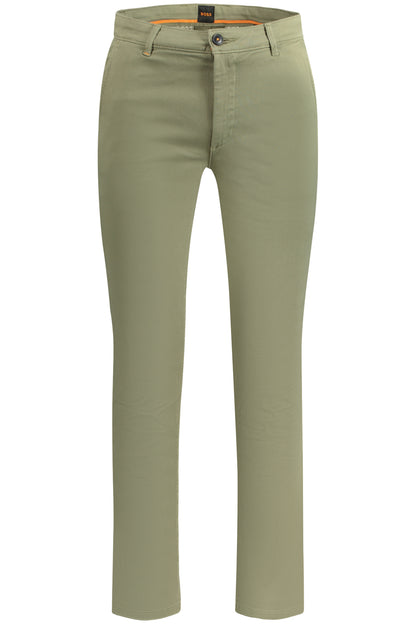 HUGO BOSS PANTALONE UOMO VERDE
