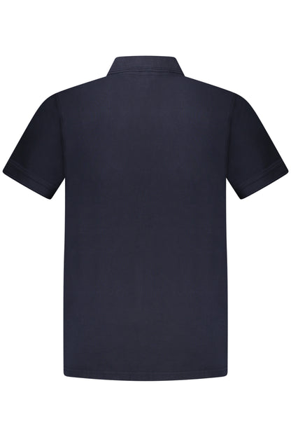 HUGO BOSS POLO MANICHE CORTE UOMO BLU