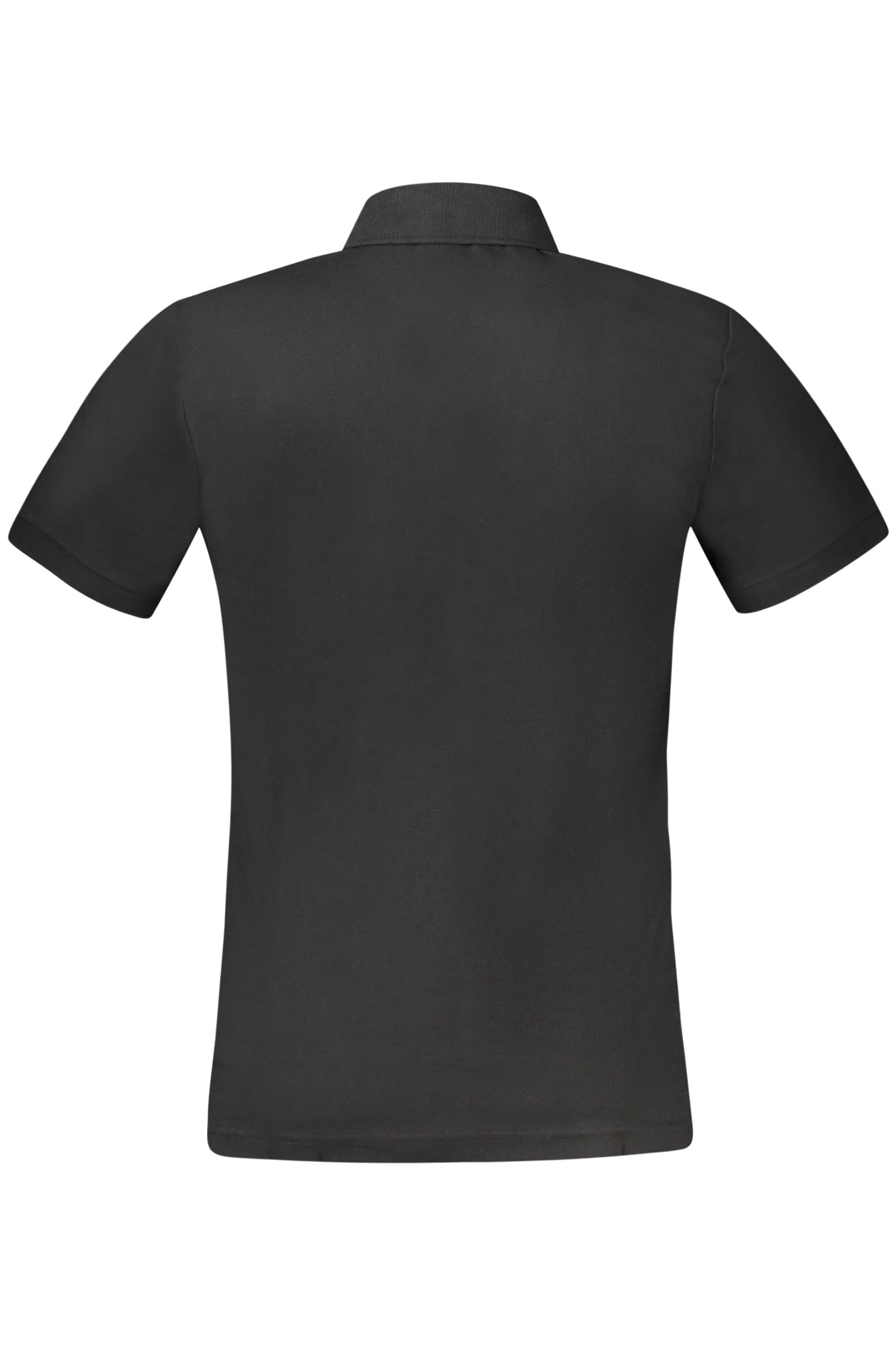 HUGO BOSS POLO MANICHE CORTE UOMO NERO