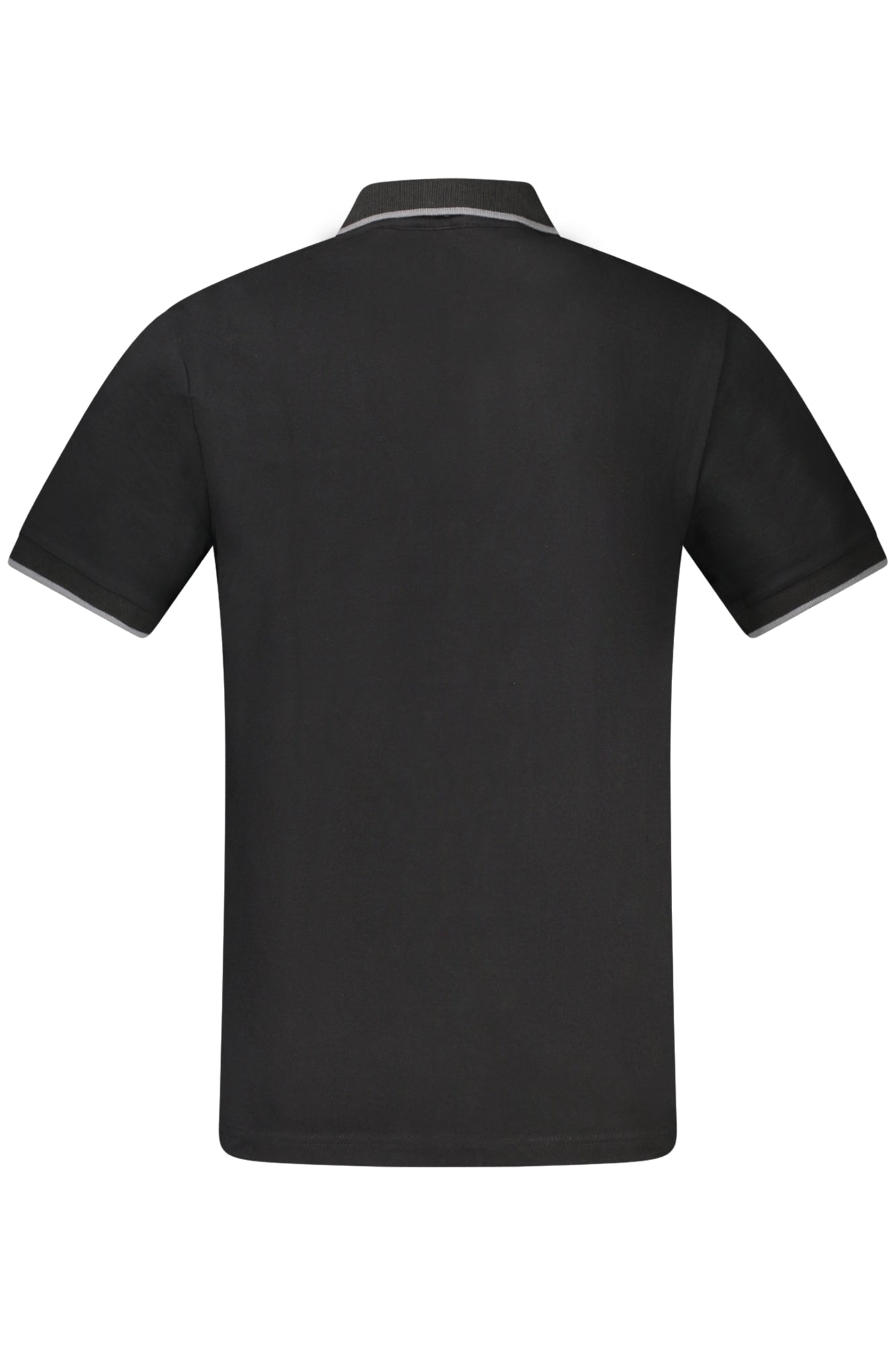 HUGO BOSS POLO MANICHE CORTE UOMO NERO