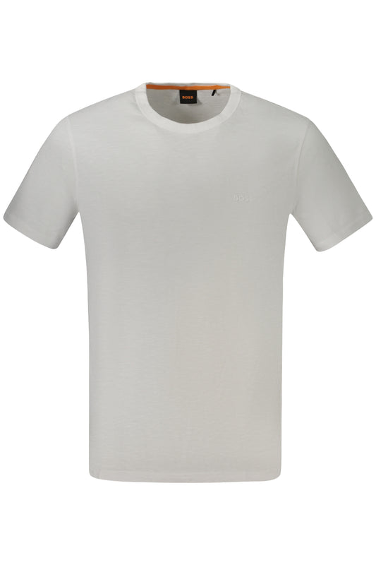 HUGO BOSS T-SHIRT MANICHE CORTE UOMO BIANCO