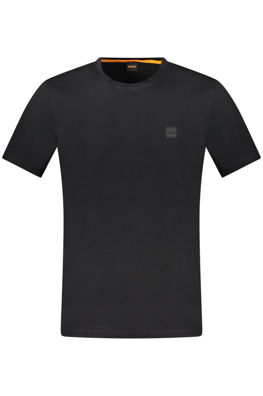 HUGO BOSS T-SHIRT MANICHE CORTE UOMO NERO