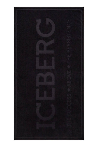ICEBERG TELO MARE UOMO NERO