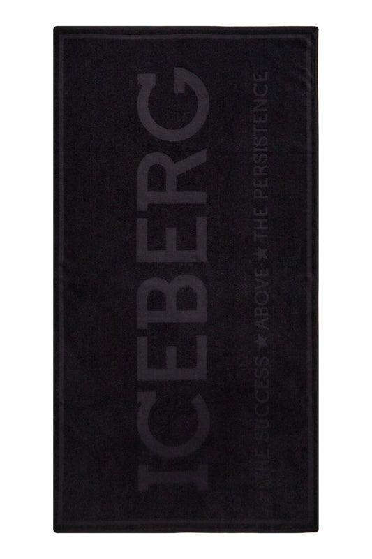 ICEBERG TELO MARE UOMO NERO