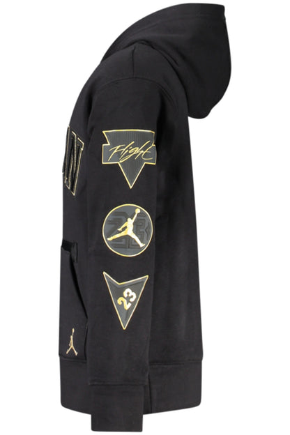 JORDAN FELPA SENZA ZIP UOMO NERO