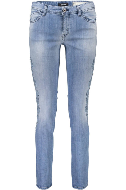 JUST CAVALLI JEANS DENIM DONNA AZZURRO