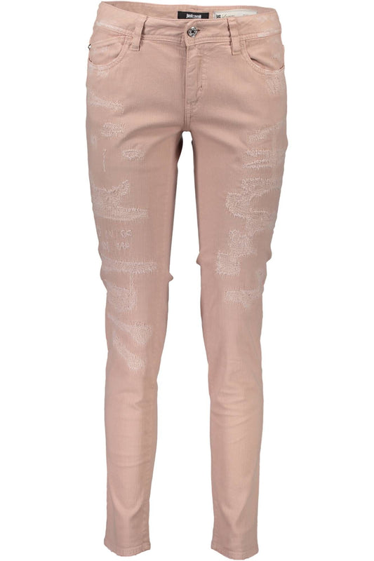 JUST CAVALLI PANTALONE DONNA ROSA