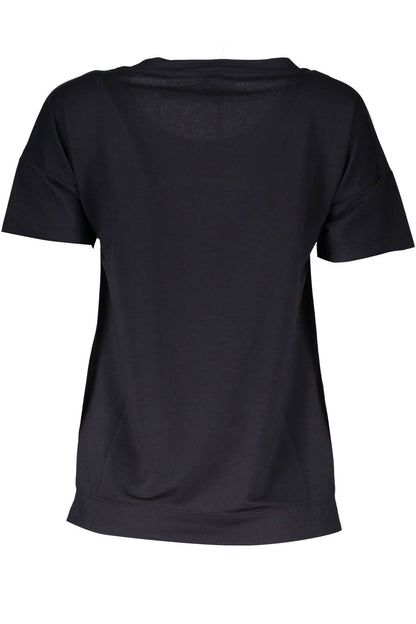 JUST CAVALLI T-SHIRT MANICHE CORTE DONNA NERO
