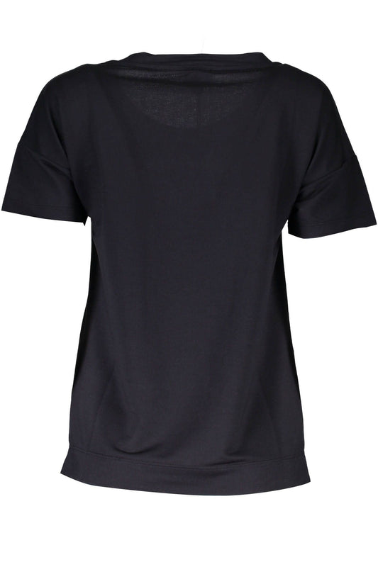 JUST CAVALLI T-SHIRT MANICHE CORTE DONNA NERO