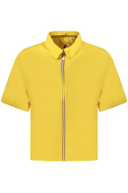 K-WAY CAMICIA MANICHE CORTE DONNA GIALLO