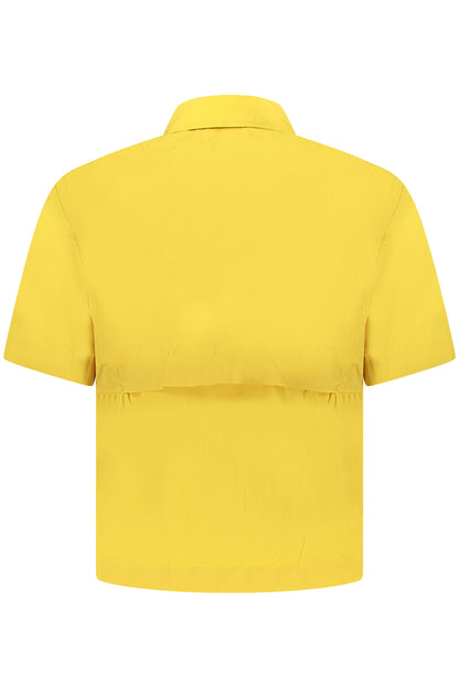 K-WAY CAMICIA MANICHE CORTE DONNA GIALLO