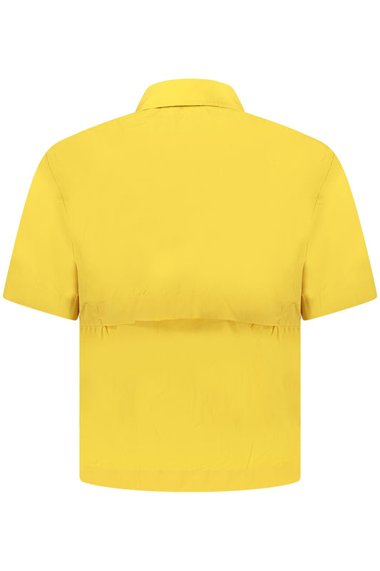 K-WAY CAMICIA MANICHE CORTE DONNA GIALLO