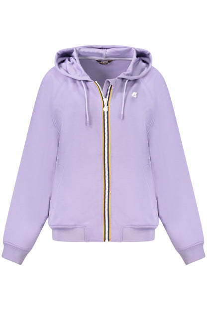 K-WAY FELPA CON ZIP DONNA VIOLA