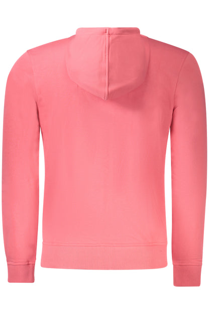 K-WAY FELPA CON ZIP UOMO ROSA