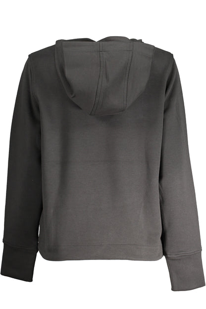 K-WAY FELPA SENZA ZIP DONNA NERO