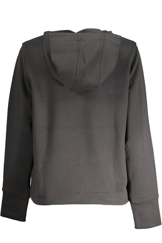 K-WAY FELPA SENZA ZIP DONNA NERO