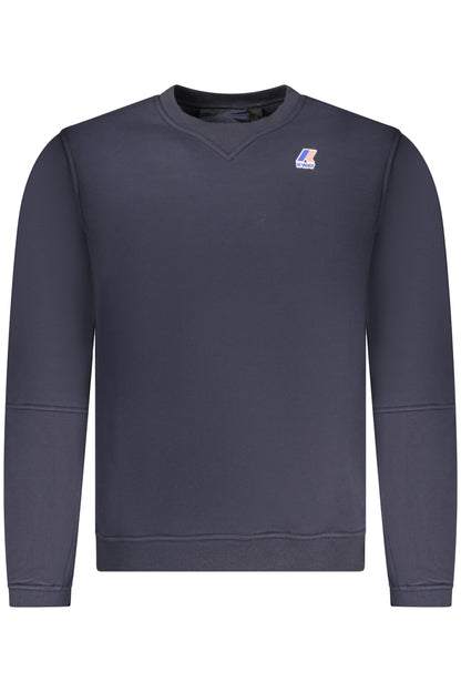 K-WAY FELPA SENZA ZIP UOMO BLU
