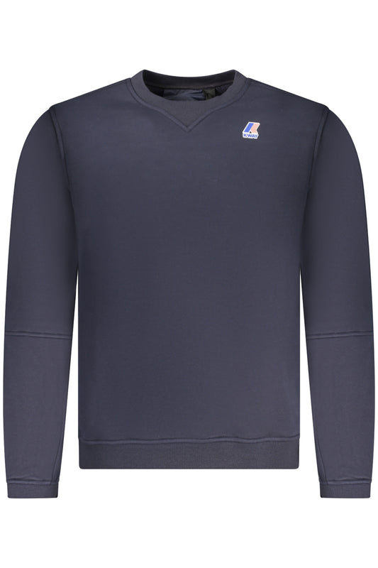 K-WAY FELPA SENZA ZIP UOMO BLU