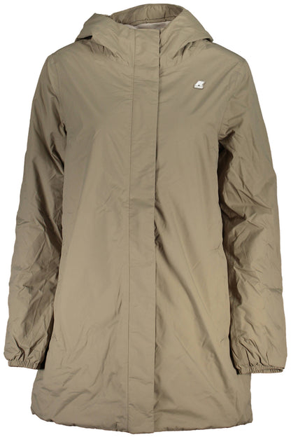 K-WAY GIUBBOTTO DONNA BEIGE
