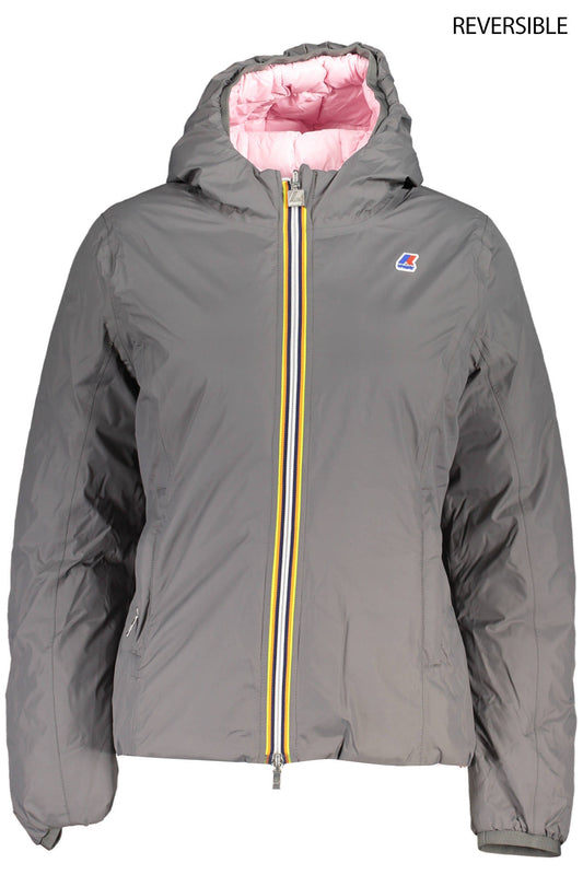 K-WAY GIUBBOTTO DONNA GRIGIO
