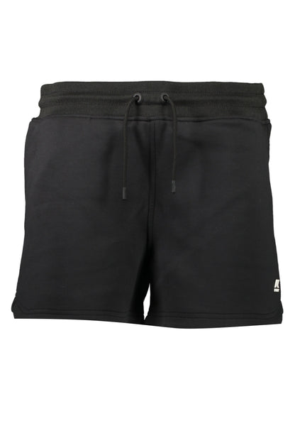 K-WAY PANTALONE SHORT DONNA NERO
