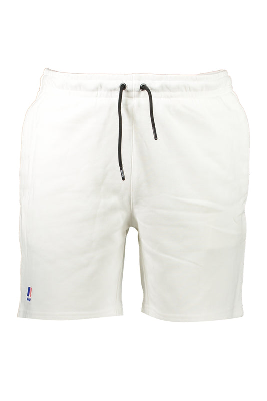 K-WAY PANTALONE SHORT UOMO BIANCO
