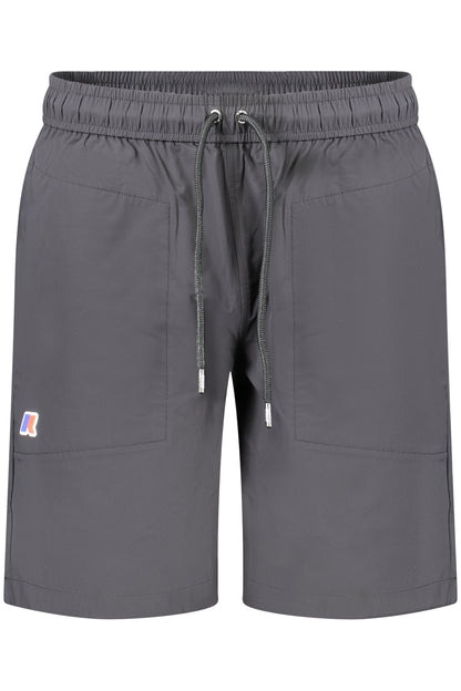 K-WAY PANTALONE SHORT UOMO NERO