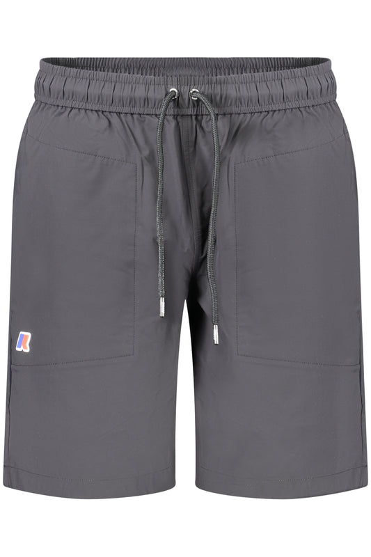 K-WAY PANTALONE SHORT UOMO NERO