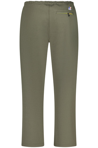 K-WAY PANTALONE TUTA LUNGO UOMO VERDE