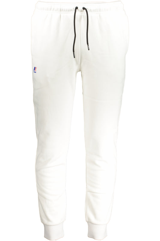 K-WAY PANTALONE UOMO BIANCO