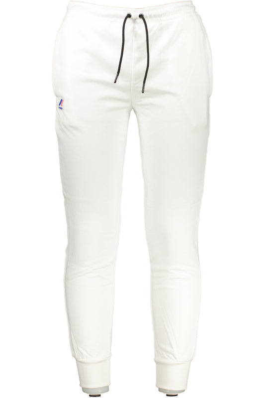 K-WAY PANTALONE UOMO BIANCO
