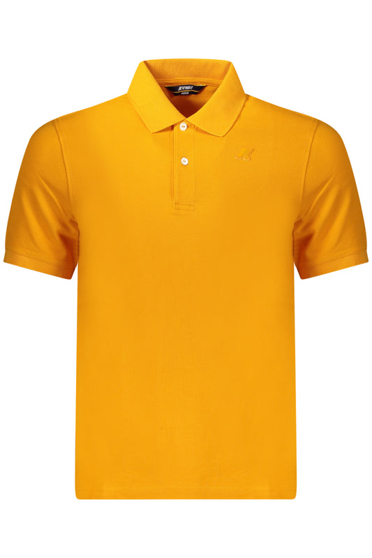 K-WAY POLO MANICHE CORTE UOMO ARANCIO