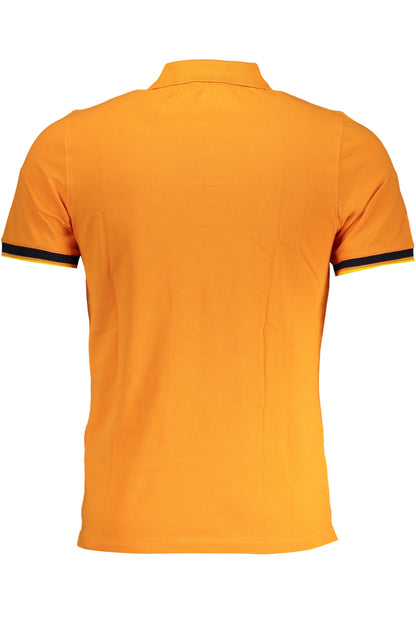 K-WAY POLO MANICHE CORTE UOMO ARANCIO