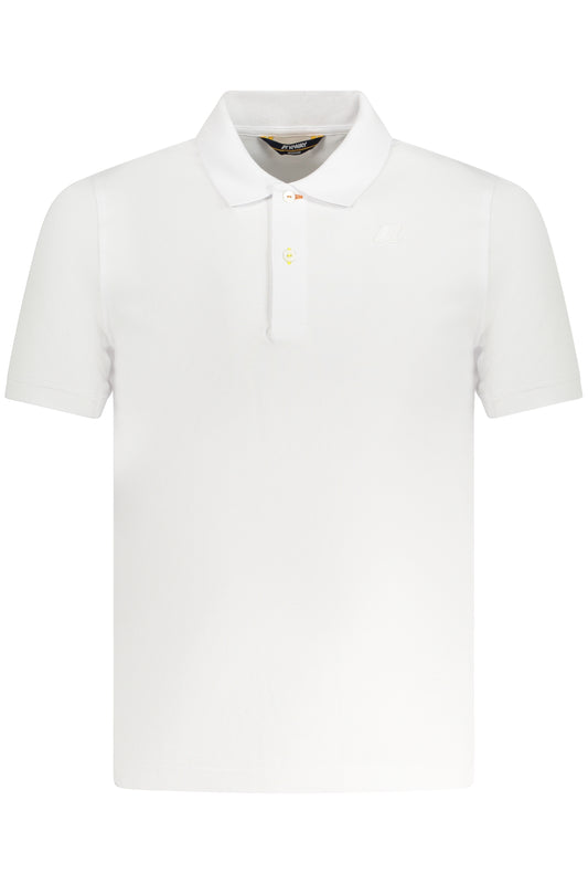 K-WAY POLO MANICHE CORTE UOMO BIANCO