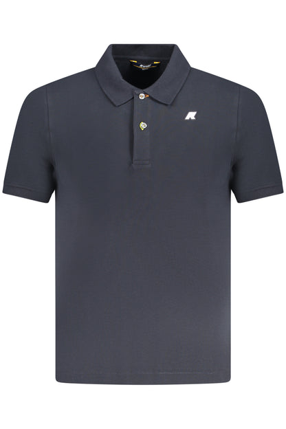 K-WAY POLO MANICHE CORTE UOMO BLU