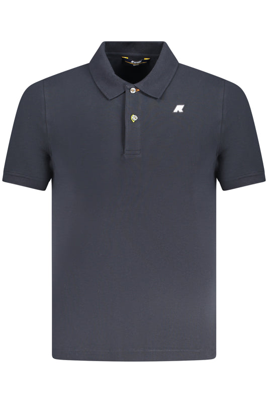 K-WAY POLO MANICHE CORTE UOMO BLU